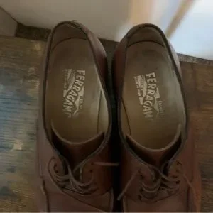 Salvatore Ferragamo | Shoes | Ferragamo Mens Brown Apron Toe 